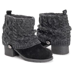 🆕NWT MUK LUKS Women's Haley Boots - BLACK
